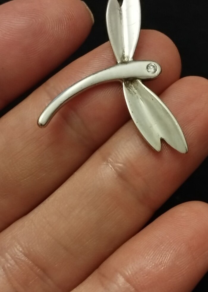 925 ayar gümüş kolye ucu - Görsel 4