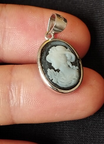 Beden 925 ayar gümüş cameo