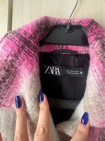 l Beden Zara pembe ceket
