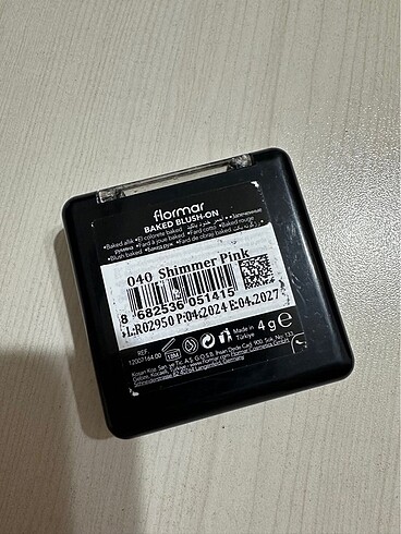 Flormar Flormar shimmer pink allık