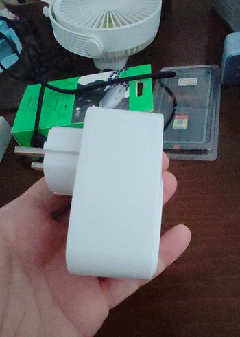 FULLTECH Beyaz Elektronik Priz Adaptörü - Görsel 2