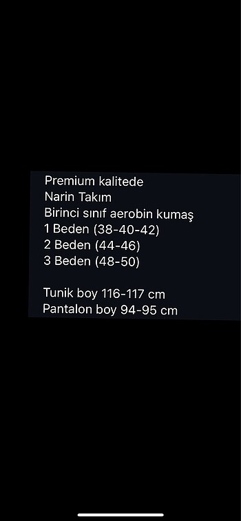 46 Beden kahverengi Renk Aerobin Kumaş İkili Takım
