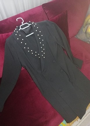40 Beden siyah Renk Ceket elbise
