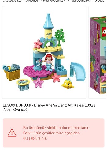 Ariel Sualti Kalesi Duplo Lego 10922