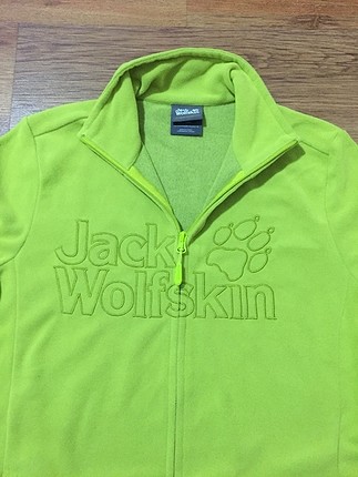 Jack wolfskin polar ceket neon rengi göğüs 53 cm