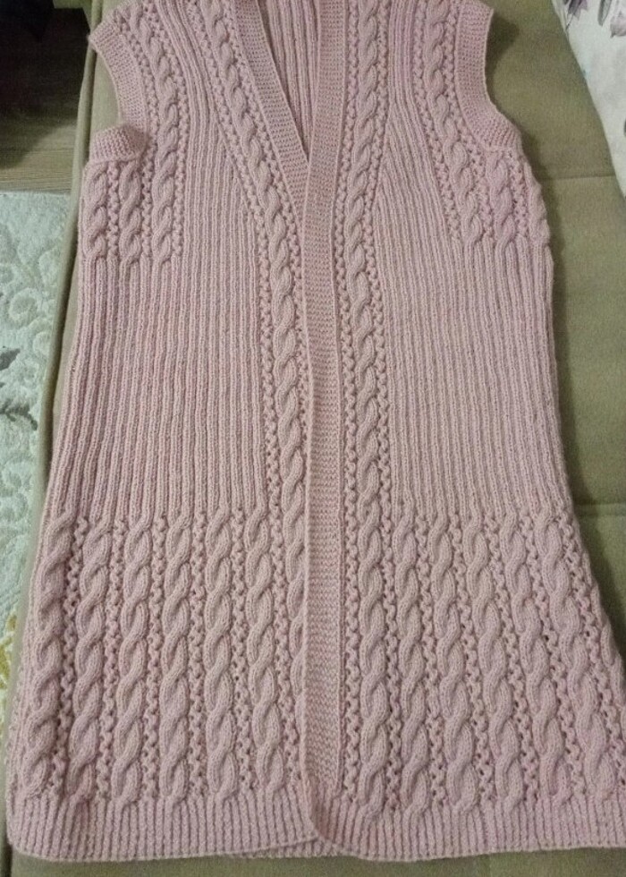 el örgüsü yelek - Görsel 5