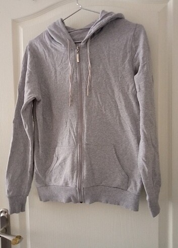 Kadın fermuarlı sweatshirt 