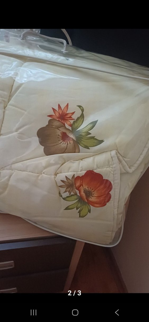 Çiçek Desenli SIFIR YORGAN - Görsel 2