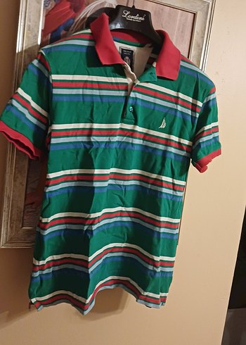 Çok Renkli Düğmeli Erkek Polo Tişört - Görsel 2