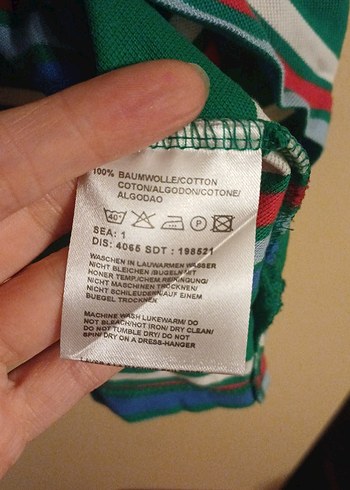 Çok Renkli Düğmeli Erkek Polo Tişört - Görsel 3