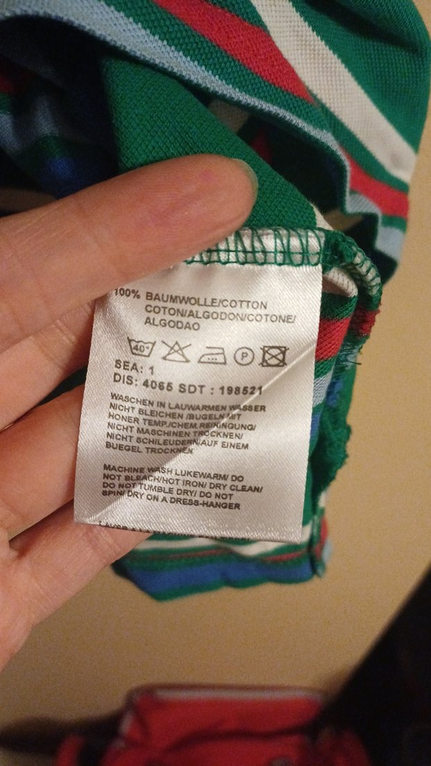 Çok Renkli Düğmeli Erkek Polo Tişört - Görsel 3