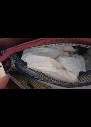 Bordo Deri Tokalı Kadın Çanta - Görsel 6