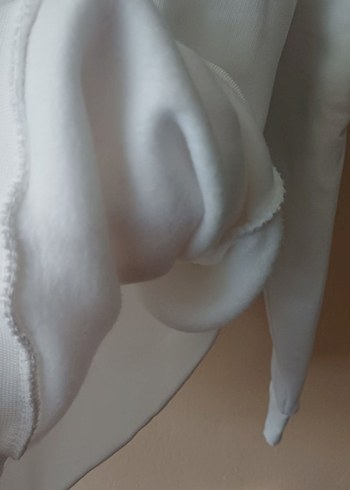 Tommy Hilfiger Beyaz unisex Sweatshirt - Görsel 5