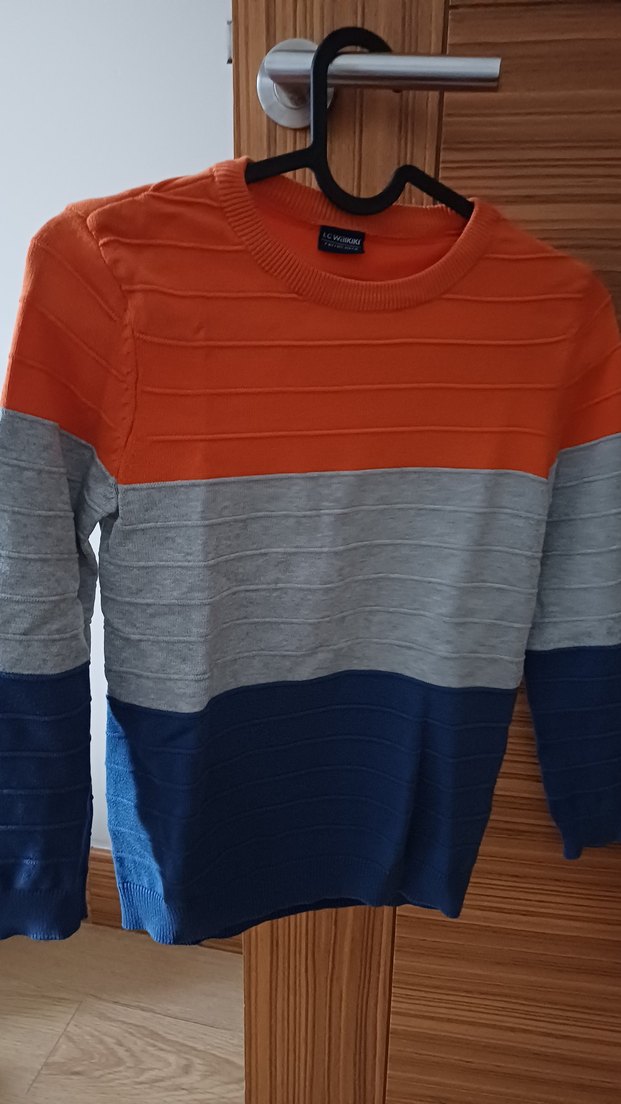 Erkek Çocuk Renkli Pamuklu Triko Kazak - Görsel 2