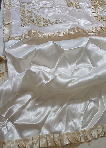 Nakışlı Beyaz camasir makinasi ortusu - Görsel 8