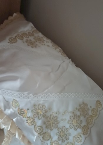 Nakışlı Beyaz camasir makinasi ortusu - Görsel 2