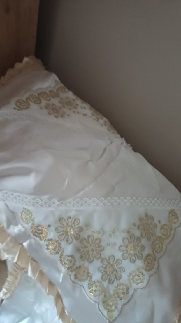 Nakışlı Beyaz camasir makinasi ortusu - Görsel 2