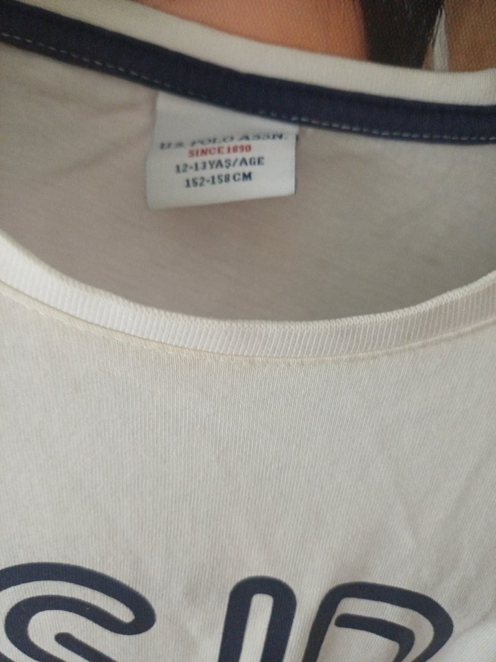 Beyaz erkek Çocuk Tişörtü USIPA Baskılı - Görsel 4