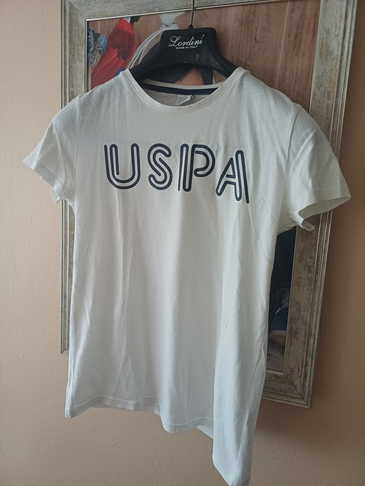 Beyaz erkek Çocuk Tişörtü USIPA Baskılı - Görsel 3