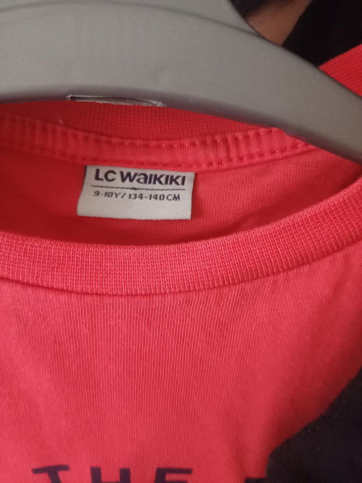 Kırmızı Baskılı Erkek Tişört ve sort takim - Görsel 4