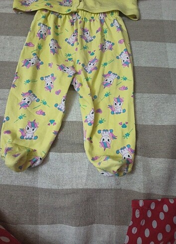 6 Ay Beden Bebek pijama takımı