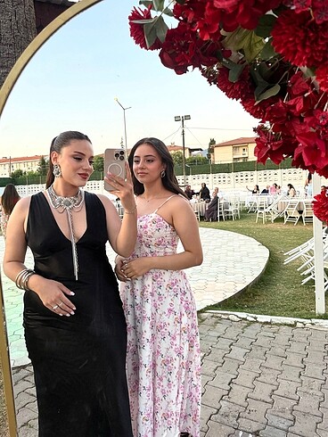 Choker kolye ve küpe set