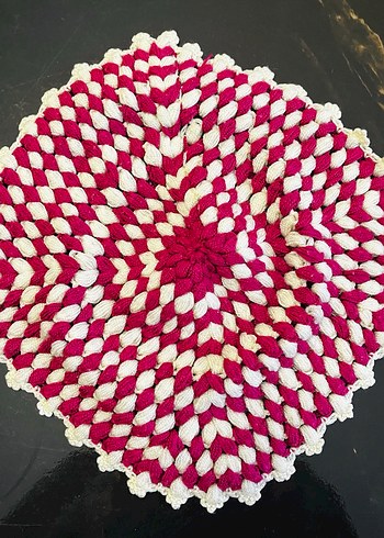 Renkli Örgü Banyo Süngeri Seti - Görsel 4