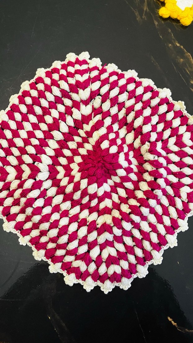 Renkli Örgü Banyo Süngeri Seti - Görsel 4