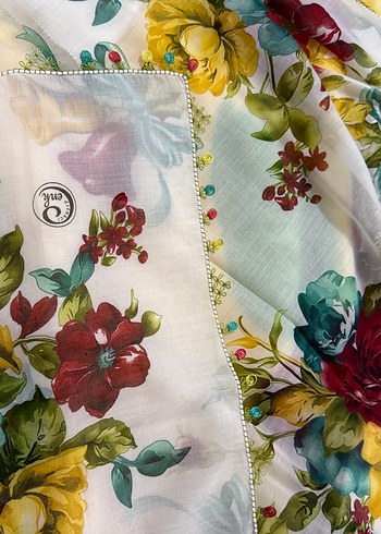 İğne oyası tülbent - Görsel 3