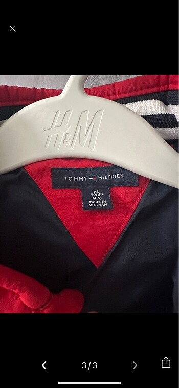 4 Yaş Beden çeşitli Renk Tommy Hilfiger mont