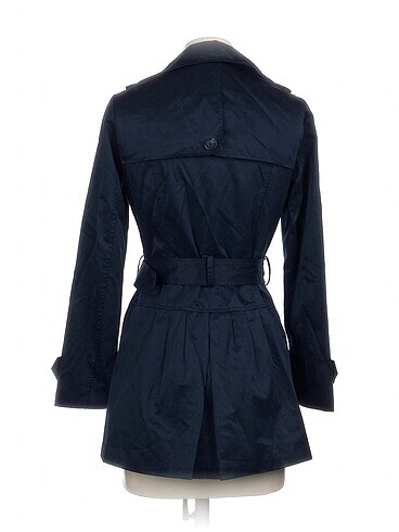 36 Beden Koton Trenchcoat %70 İndirimli.