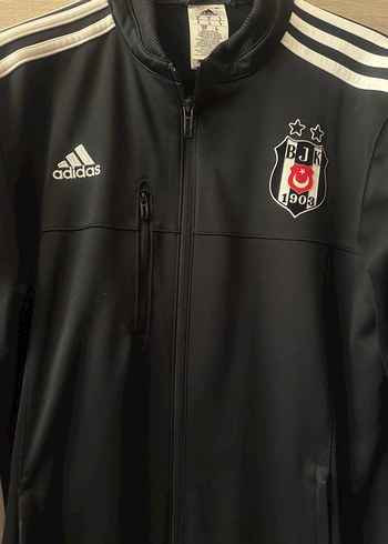 s Beden Adidas Beşiktaş Fermuarlı Siyah Erkek Sweatshirt