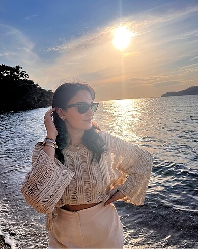 Delikli triko Mai collection