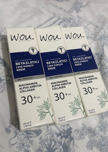 Wou Beyazlatıcı Leke Karşıtı El Kremi 30+ SPF