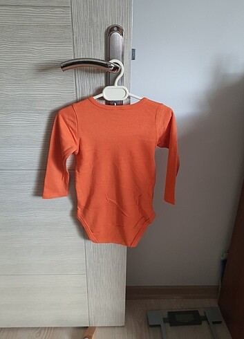 1,5 Yaş Beden çeşitli Renk Çıt citli uzun kollu badi 2 adet 2 adet pijama hepsi