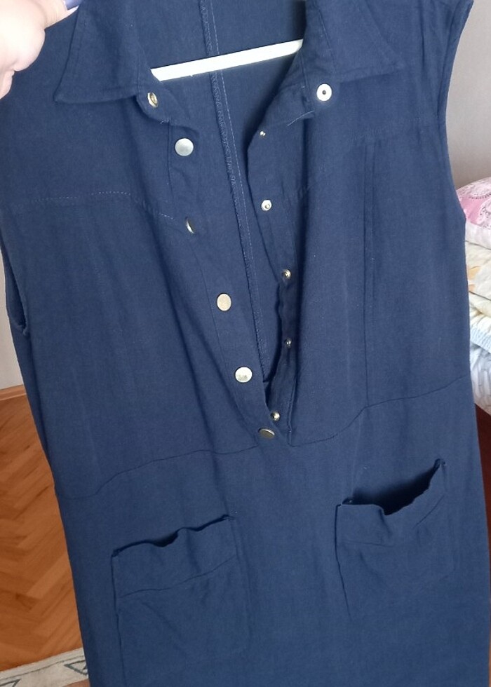 Keten Elbise - Görsel 2