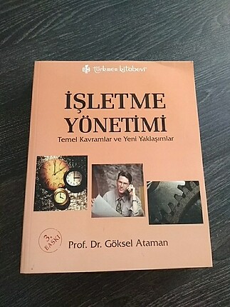 İşletme yönetimi Prof. Dr. Göksel Ataman