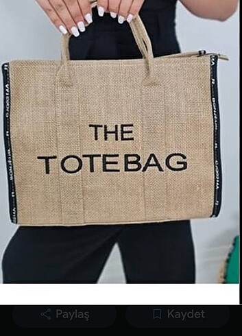 Totebag Jüt hasır çanta