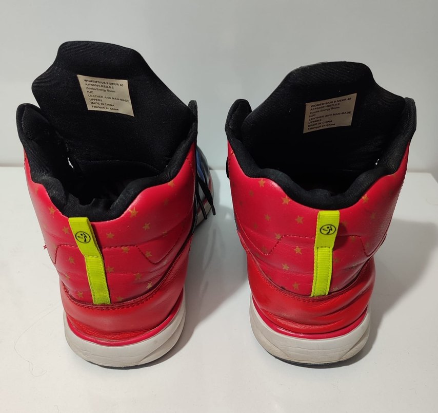 Zumba Çok Renkli Velcro Basketbol Ayakkabısı - Görsel 4