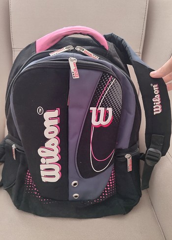 Wilson Koyu Pembe Çocuk Okul Çantası