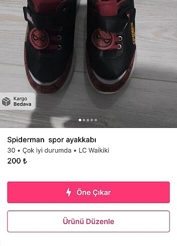 3 adet ayakkabı 