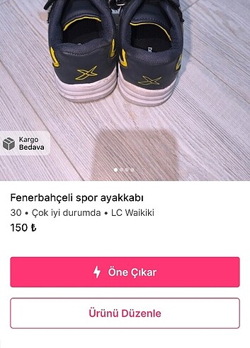 Diğer 3 adet ayakkabı 