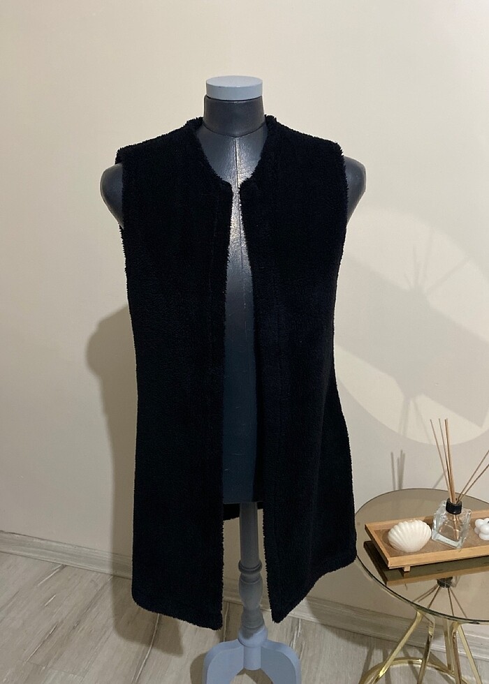 Peluş yelek - Görsel 4