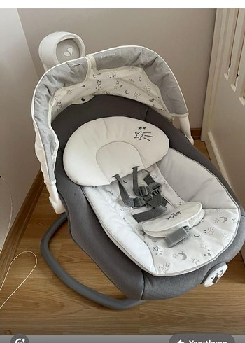 Beyaz Bebek Arabası, Hafif ve Şık Tasarım - Görsel 2