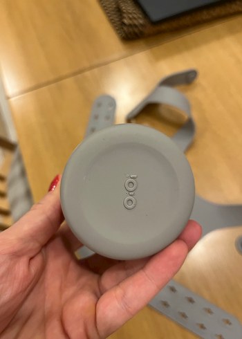 Gri Baskılı Bebek Önlüğü - Görsel 3