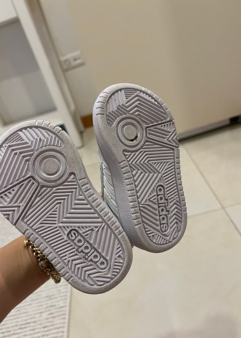 Beyaz Erkek Çocuk Spor Ayakkabı adidas - Görsel 4