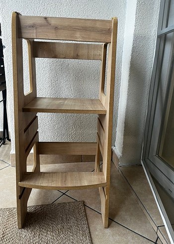 Bej Ahşap oyun kulesi - Görsel 6