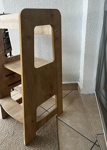 Bej Ahşap oyun kulesi - Görsel 4