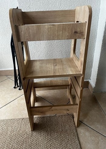 Bej Ahşap oyun kulesi - Görsel 9