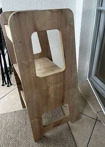 Bej Ahşap oyun kulesi - Görsel 3